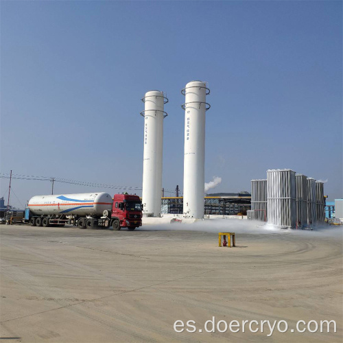 Recipiente de almacenamiento LOX criogénico DOER Energy para la venta